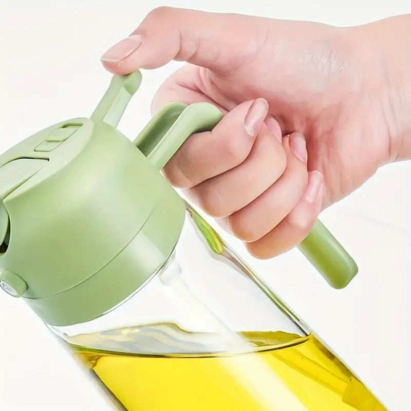 2 IN 1 Oil Dispenser Spray Bottle