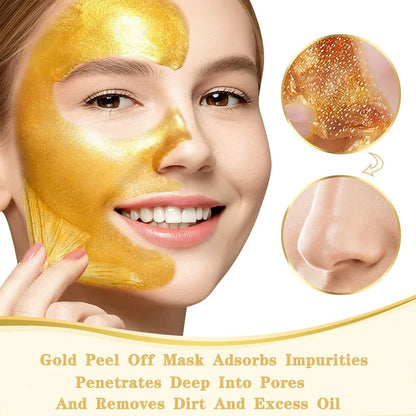 SkinTherapy™ Magical Luxury 24K Gold Peel Mask | ⭐️⭐️⭐️⭐️⭐️ 4.9/5 Reviews