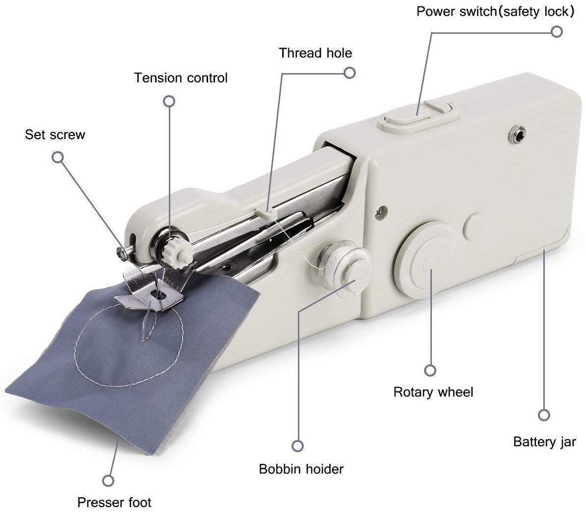 Handy  Electric Mini Portable Cordless Stitching Machine Handheld Manual Machine