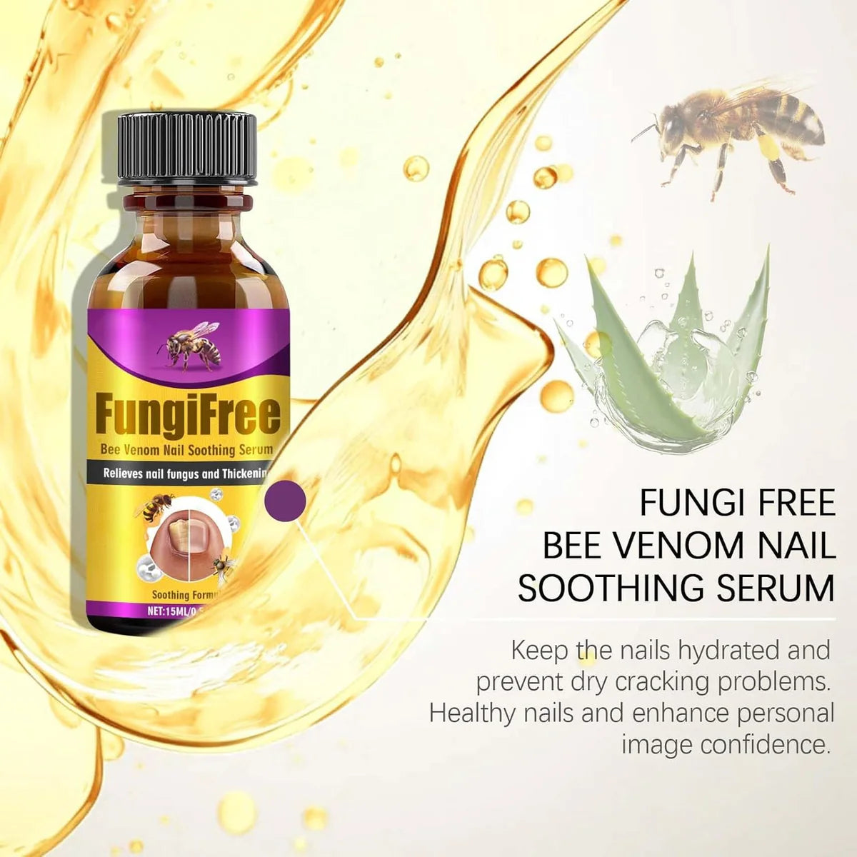 Bee Venom Nail Treatment Serum  BUY 1 GET 1 FREE