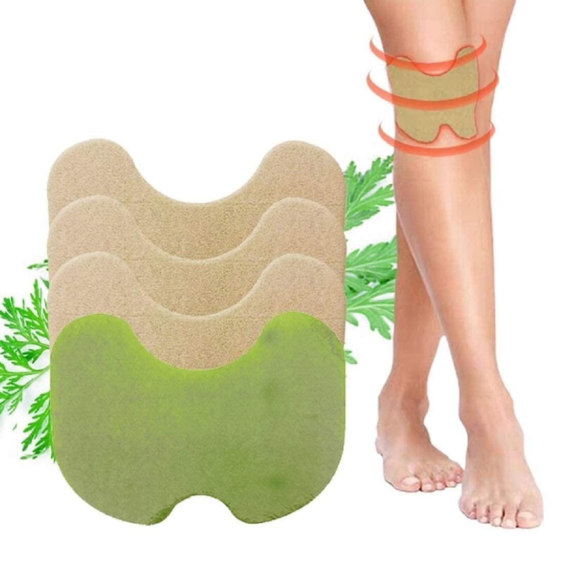 PAIN RELIEF KNEE 10 PATCHES Herbal Knee Plaster Sticker Pain Relief and Inflammation